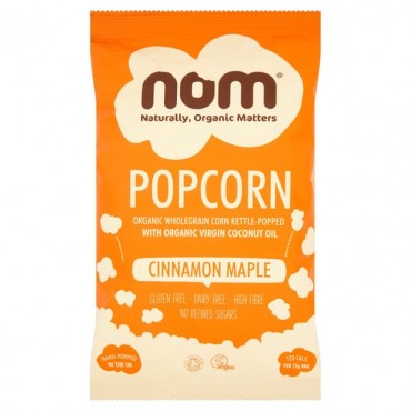 Nom Cinnamon & Maple Popcorn 25g